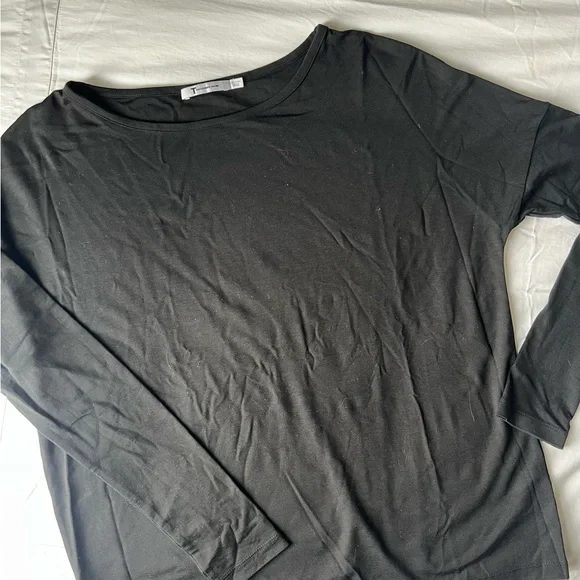 Alexander Wang Black Long Sleeve Tee - Picture 2 of 2